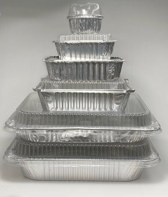 Envases de aluminio desechables
